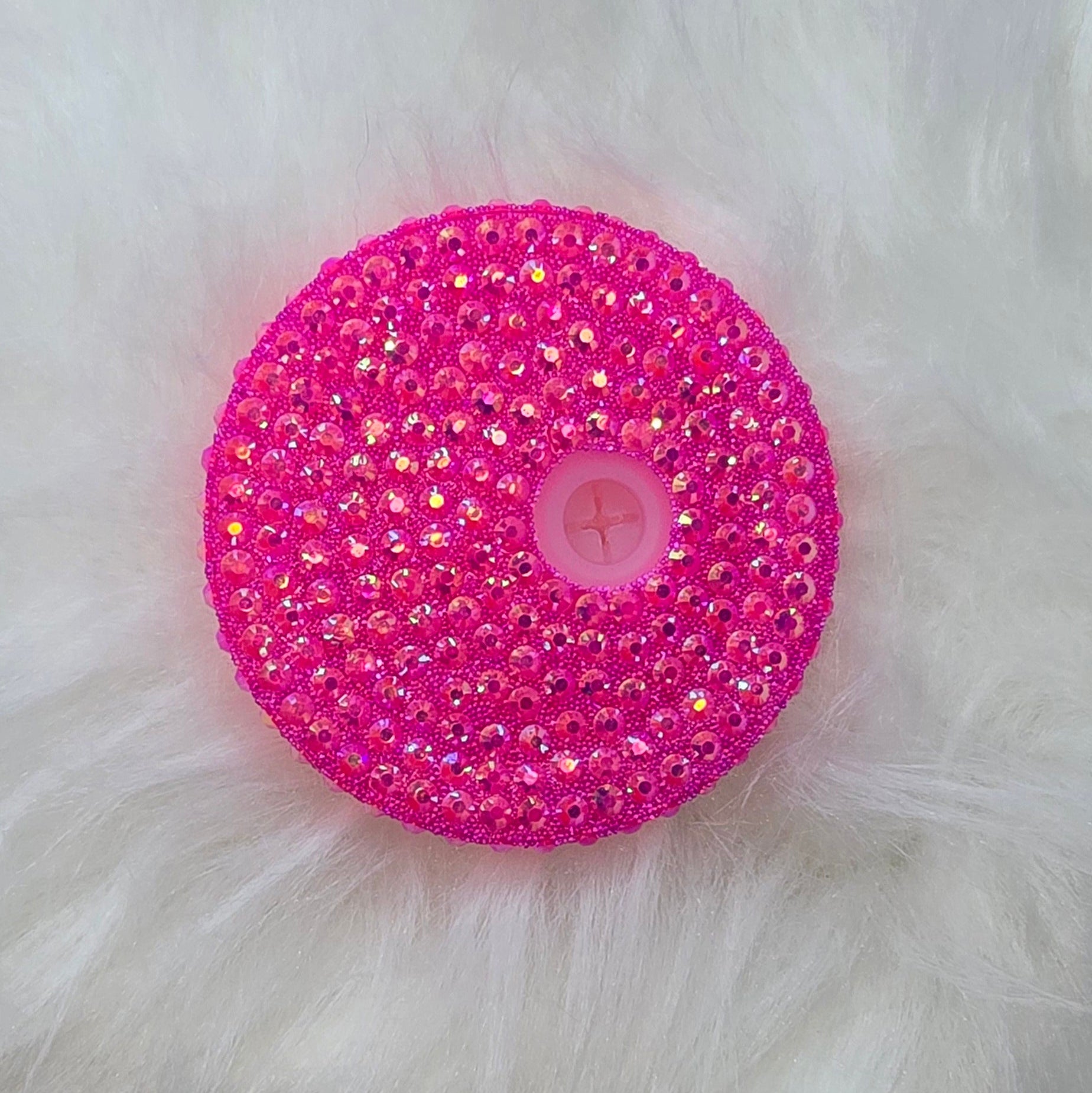 Bling Rhinestone Lids