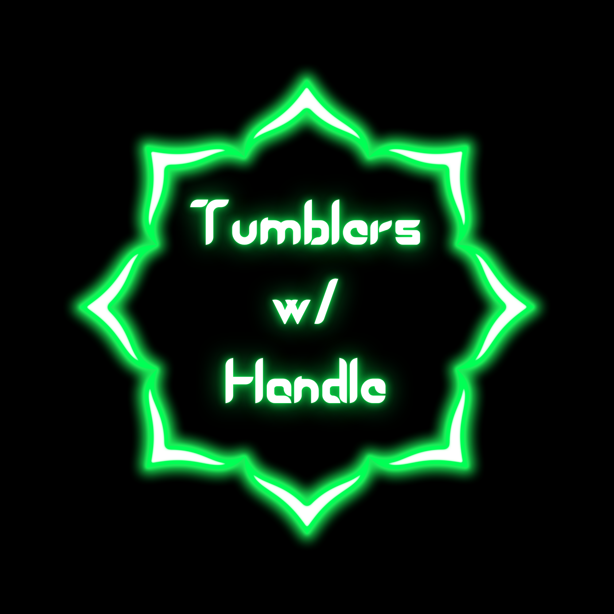 Tumblers W/ Handle (Acrylic)