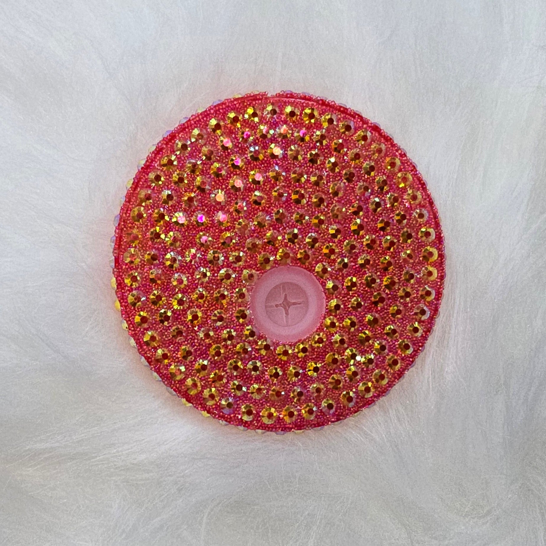 Bling Rhinestone Lids