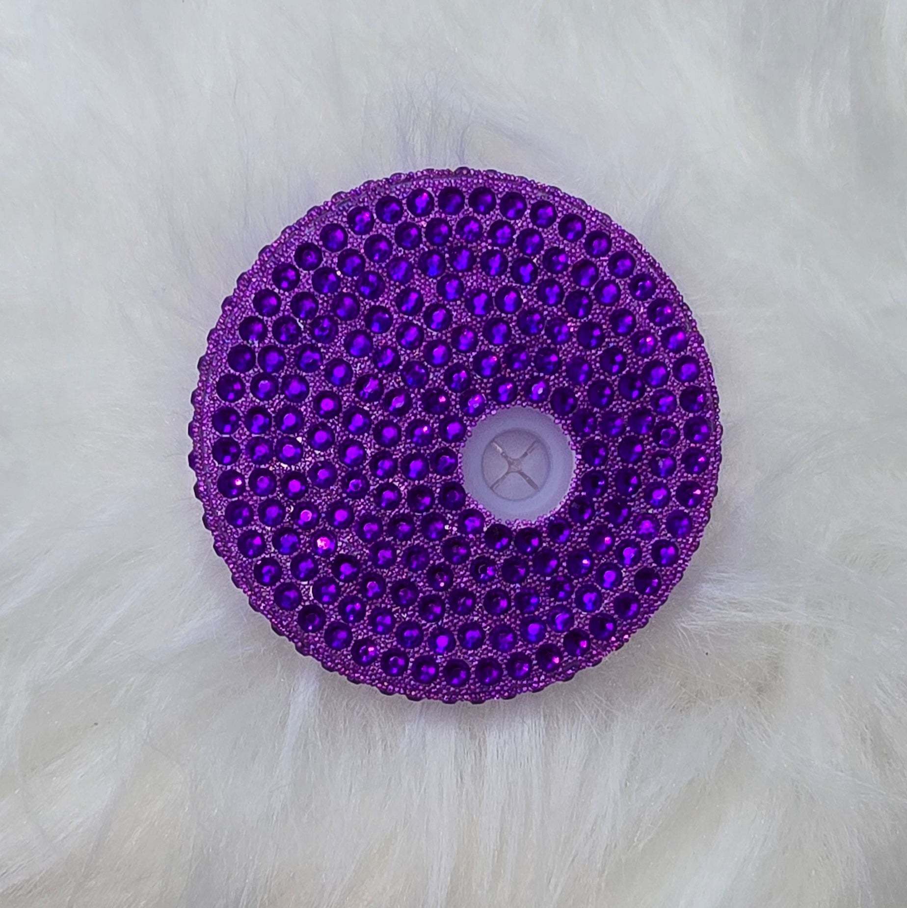 Bling Rhinestone Lids